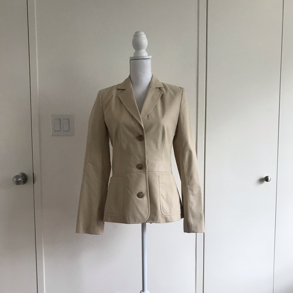 NWT Banana Republic beige blazer - Picture 1 of 5